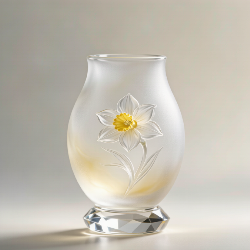 Rainbow Crystal Narcissus Vase