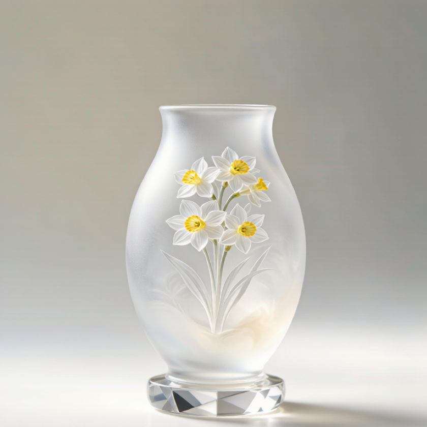 Rainbow Crystal Narcissus Vase