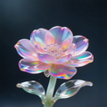 Rainbow Crystal Begonia Flower