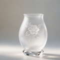 Rainbow Crystal Camellia Vase
