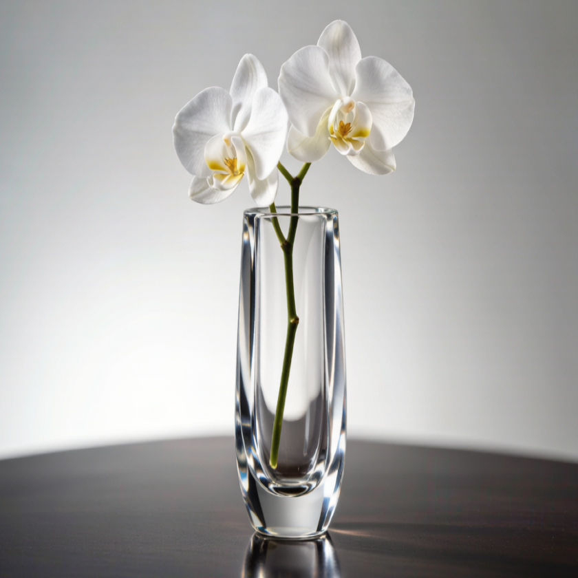 Rainbow Crystal Orchid Vase